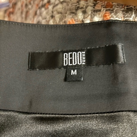 BEDO Femme Ruffle Accent Little Black Skirt - Picture 7 of 11